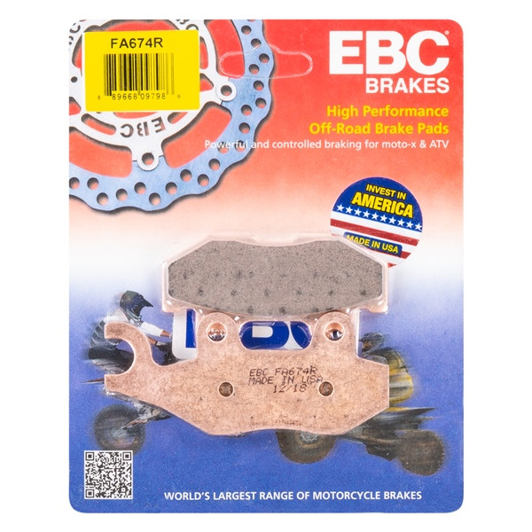 EBC  “R“ Long Life Sintered Brake Pad Sintered metal - Rear left - 077022