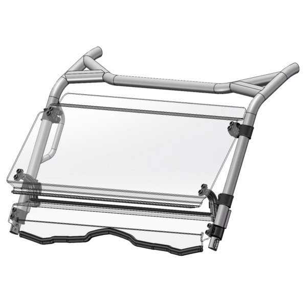 Direction 2 Tilt Windshield Fits CFMoto - 174052
