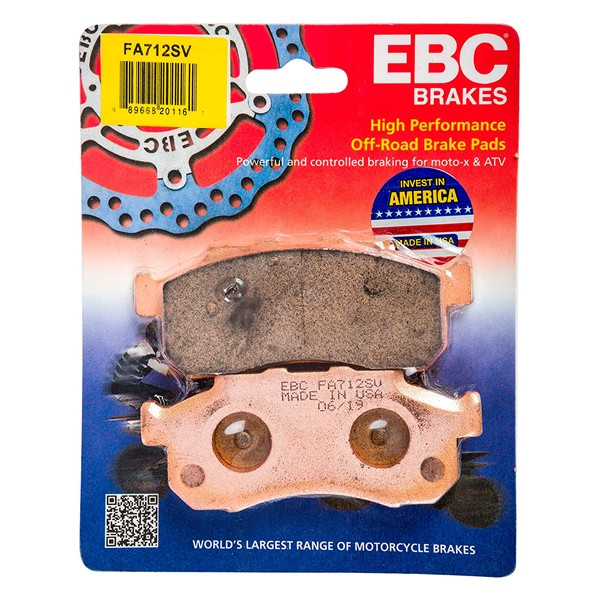 EBC  "SV" Severe Duty Brake Pad Sintered metal - Front Right, Front left, Rear Outer - 125503