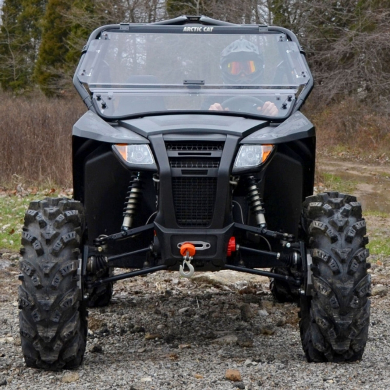 Super ATV Flip up Windshield Fits Arctic cat - 314017