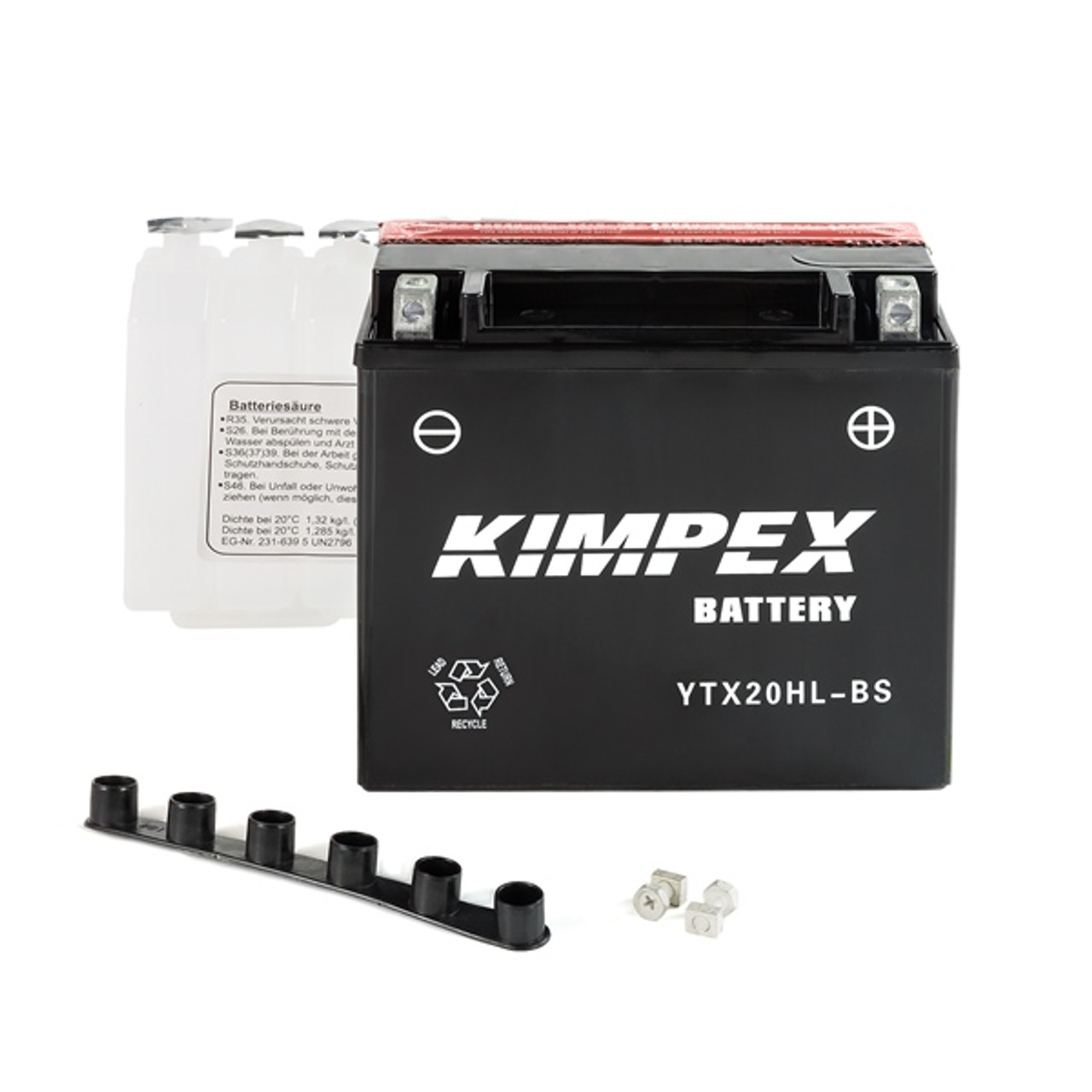 Kimpex Battery Maintenance Free AGM High Performance YTX20HL-BS - 913091
