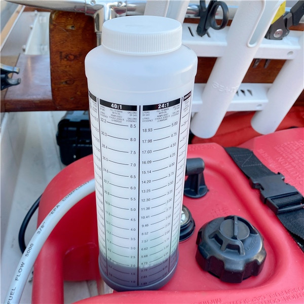 Kimpex Mix Oil to Gas Measuring Bottle 32 oz - 32 oz - 400619