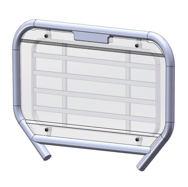 Direction 2 Rear Windshield Fits Kawasaki - 174059