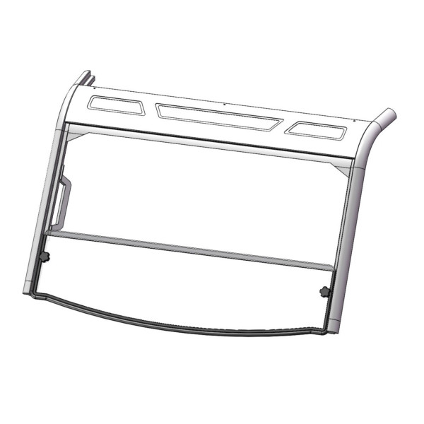 Direction 2 Short Windshield - Scratch Resistant POLARIS - 175730