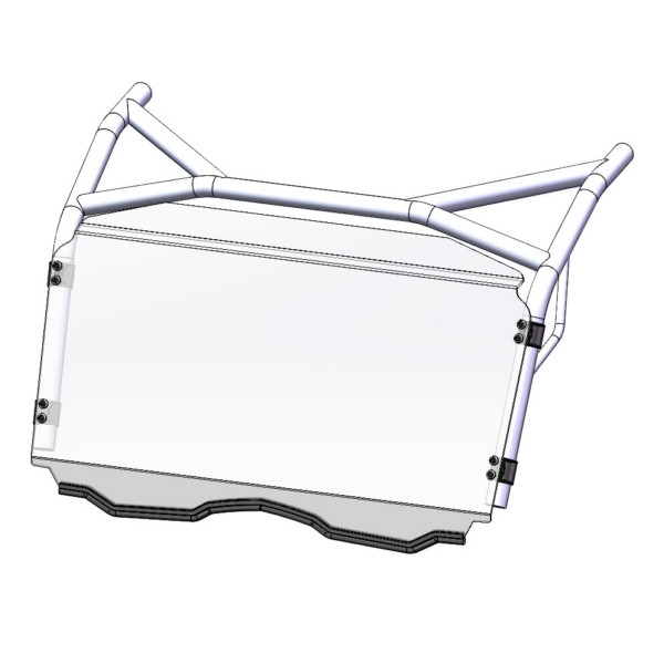 Direction 2 Full Windshield - Scratch resistant CFMOTO - 174068