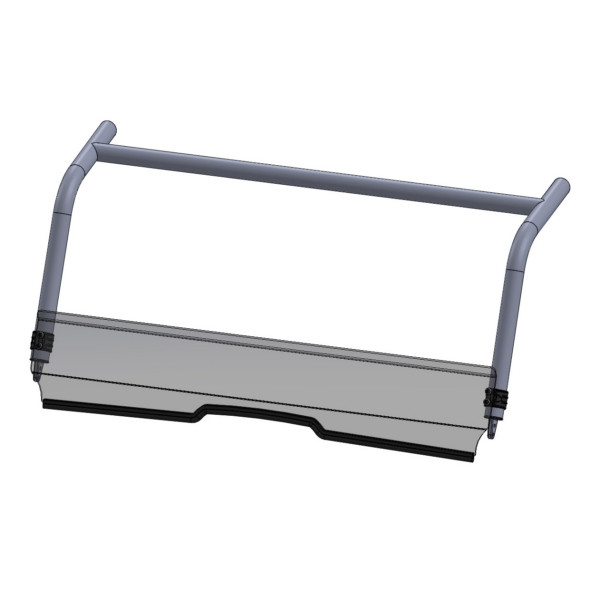 Direction 2 Short Windshield - Scratch Resistant Fits Yamaha - 174077