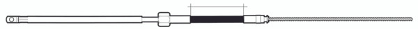 Uflex M66 Universel Rotary Steering Cable - 718519