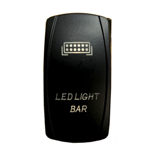 Quake LED Light Bar LED Switch Rocker - QRS-LLB-W - 222036
