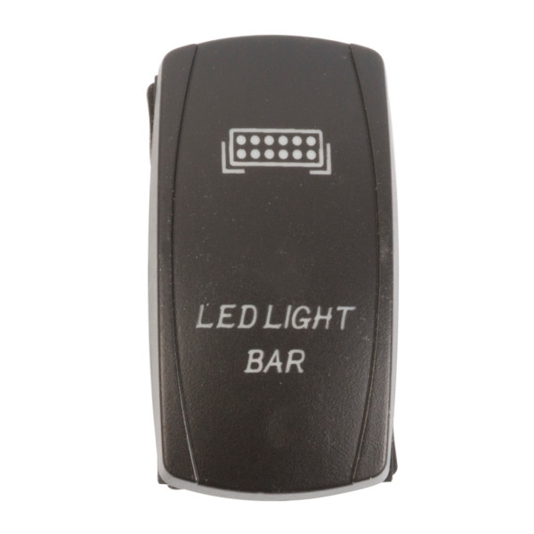 Quake LED Light Bar LED Switch Rocker - QRS-LLB-W - 222036