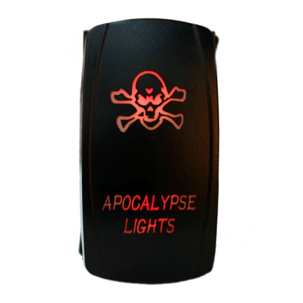 Quake LED Apocalypse LED Switch Rocker - QRS-AL-R - 222038