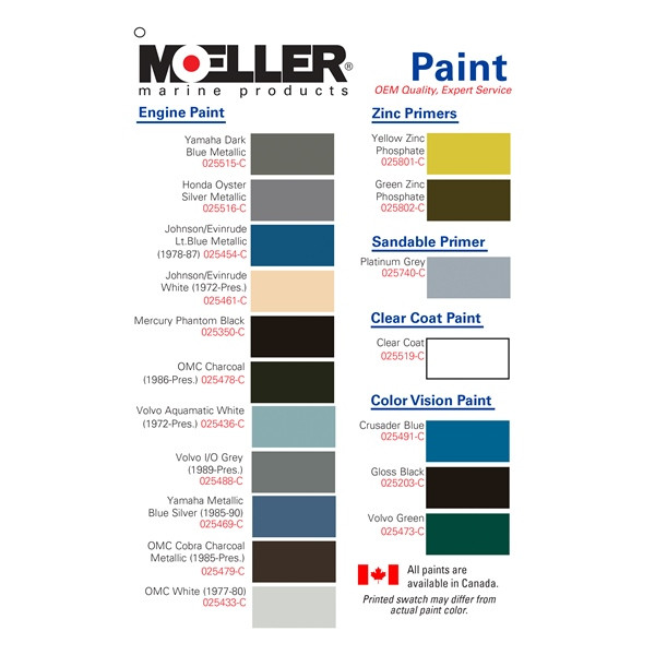 Moeller Engine Specific Paint - 12 oz - 747609