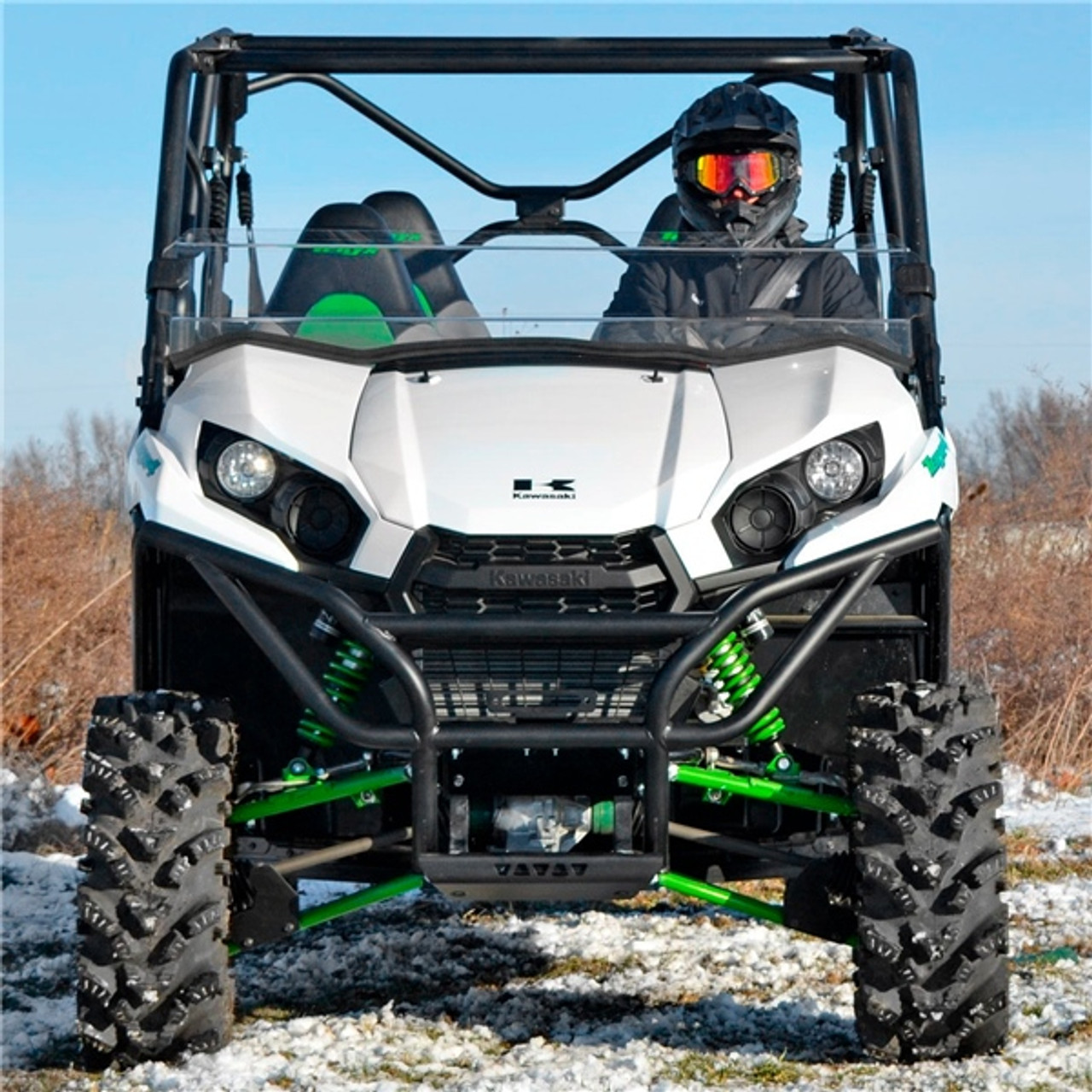 Super ATV Half Windshield Fits Kawasaki - 317403
