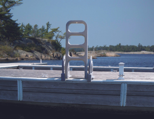 Dock Edge  Roto-Molded 4-Step Ladder Fixed - 4 - 703779