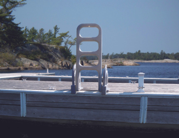 Dock Edge  Roto-Molded 4-Step Ladder Fixed - 4 - 703779