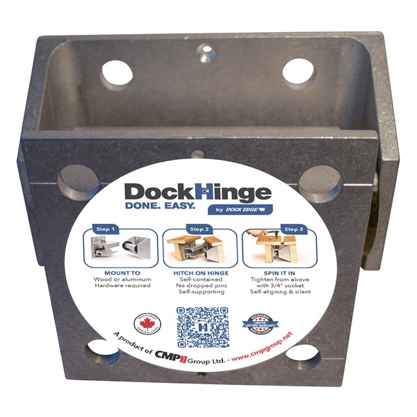 Dock Edge  DockHinge 5/8P for 1/2” Hardware - 734645