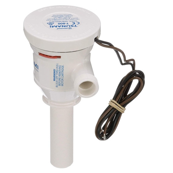 Attwood Tsunami Cartridge Aerator Pump 800 GPH - 764017