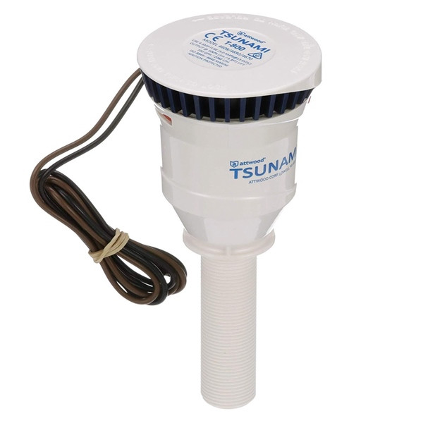 Attwood Tsunami Cartridge Aerator Pump 800 GPH - 764017
