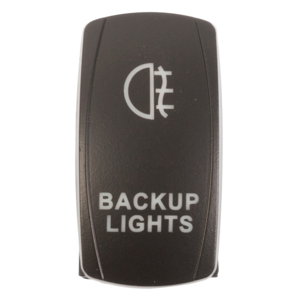Quake LED Backup LED Switch Rocker - QRS-BL-G - 222051