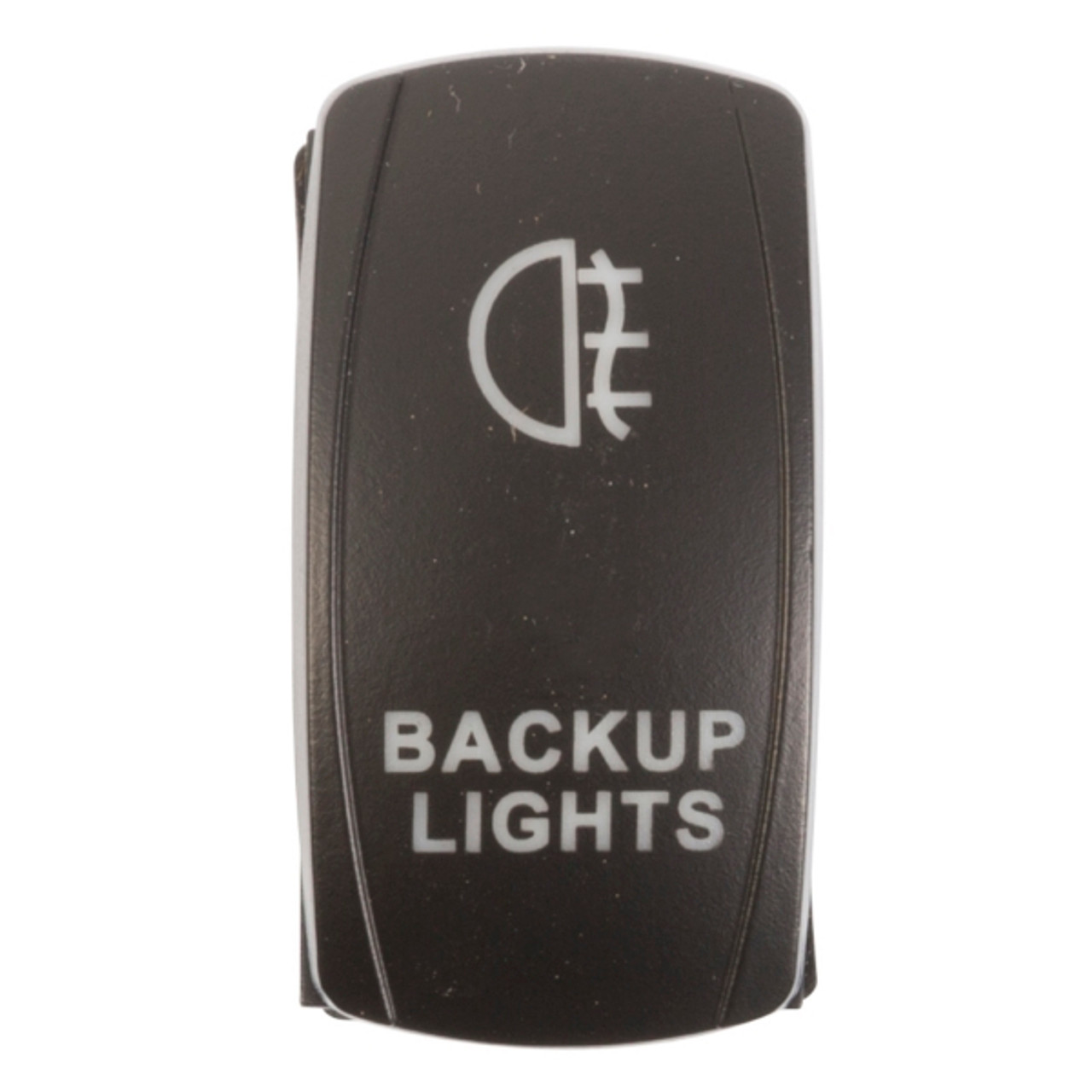 Quake LED Backup LED Switch Rocker - QRS-BL-B - 222052