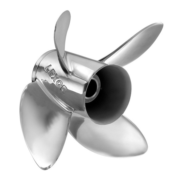 Solas RUBEX STAINLESS Interchangeable Hub Propellers Fits Johnson/Evinrude, Fits Mercury, Fits Yamaha, Fits Suzuki, Fits Honda, Fits Volvo - Stainless steel - 741905