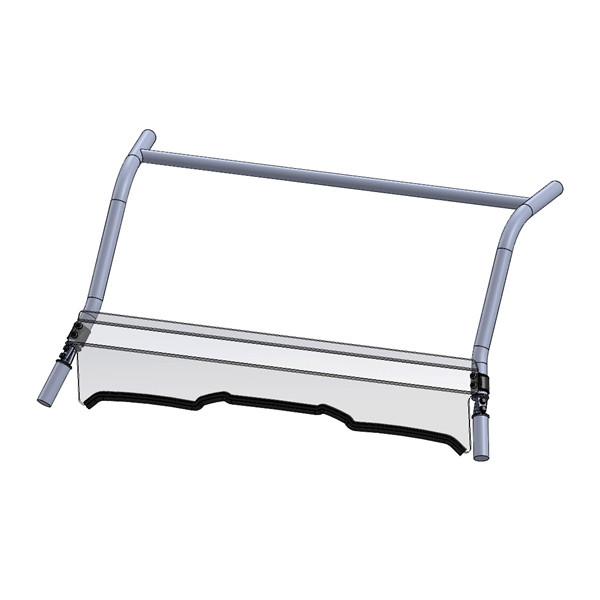 Direction 2 Short Windshield - Scratch Resistant YAMAHA - 174149