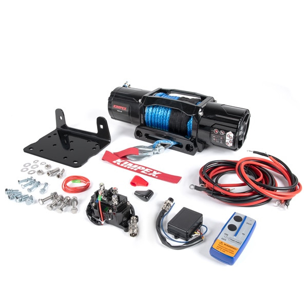 Kimpex 5500 lbs Winch IP 67 Kit with Synthetic Rope - 458172