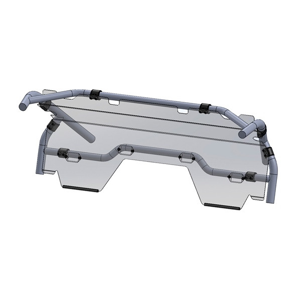 Direction 2 Rear Windshield Fits Yamaha - 174150