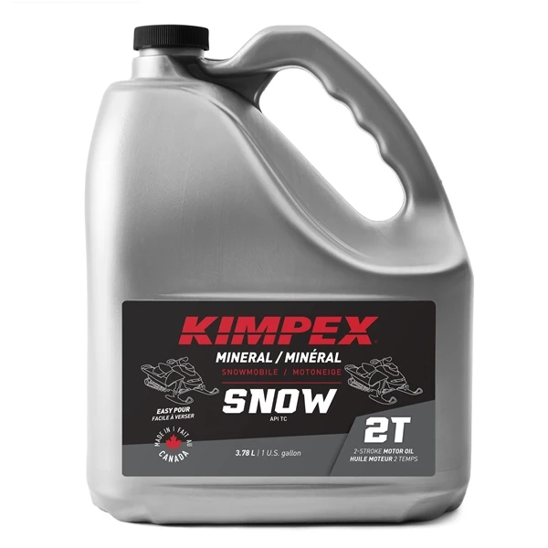 Kimpex Mineral Engine Oil - Snowmobile - 3.78 L  - 260601