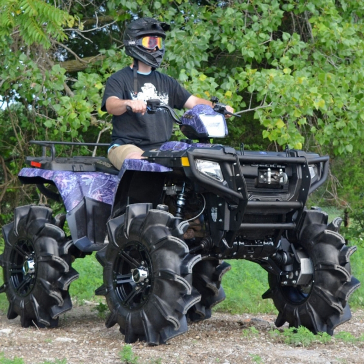 Super ATV Bumper Front - Steel - Fits Polaris - 314248