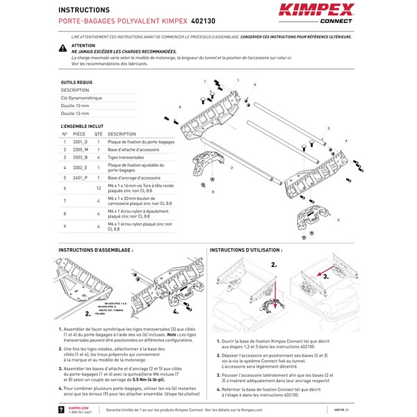 Kimpex Connect Versatile Rack - 402130