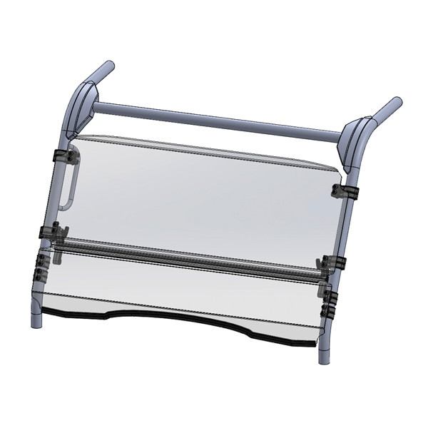 Direction 2 Tilt Windshield Fits Kawasaki - 174157