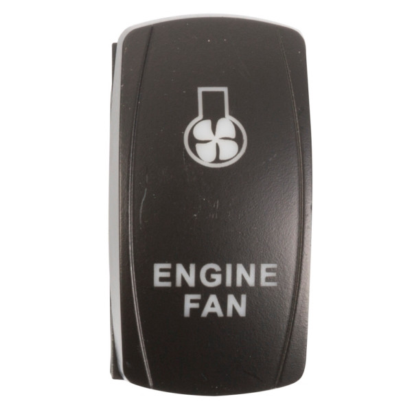 Quake LED Engine Fan LED Switch Rocker - QRS-EF-B - 222060