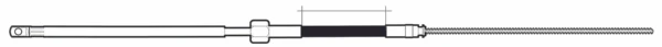 Uflex M66 Universel Rotary Steering Cable - 660149