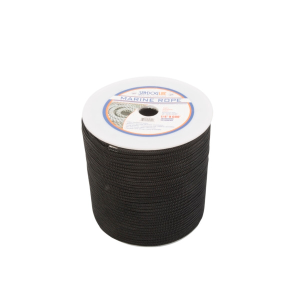 Sea Dog Double Braided Nylon 600' - 1/4" - Nylon - Double Braided - 729351