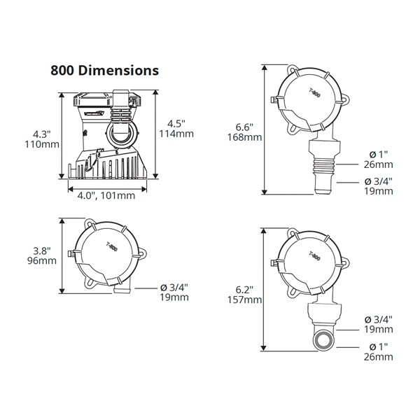 Attwood Tsunami MK2 Bilge Pump - 764092