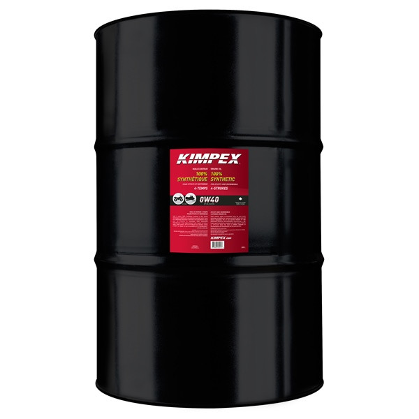 Kimpex 4-S100 0W40 Snowmobile/ATV Engine Oil 0W40 - 205 L  - 260614