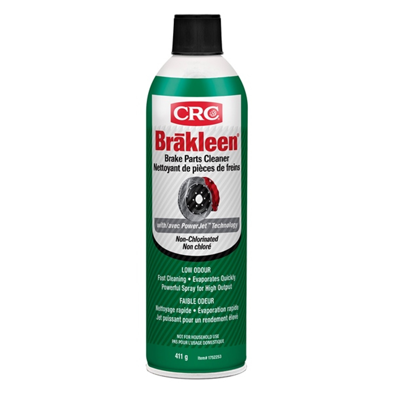 CRC Brakleen Non-Chlorinated Brake Part Cleaner 396 g - 396 g - 734656
