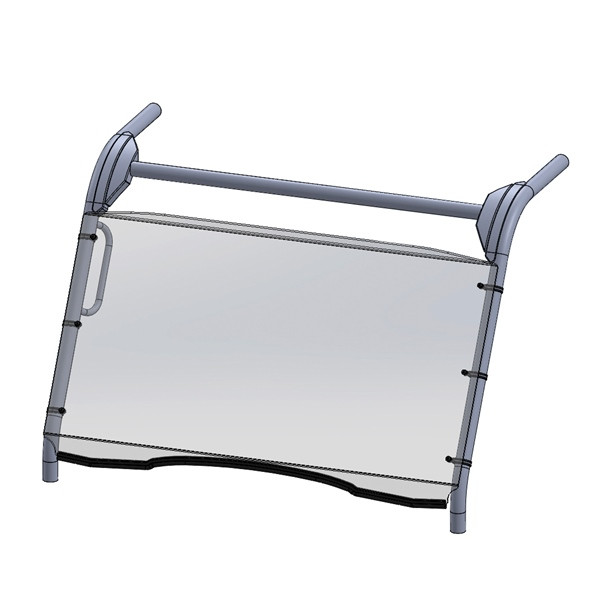 Direction 2 Full Windshield Fits Kawasaki - 174166