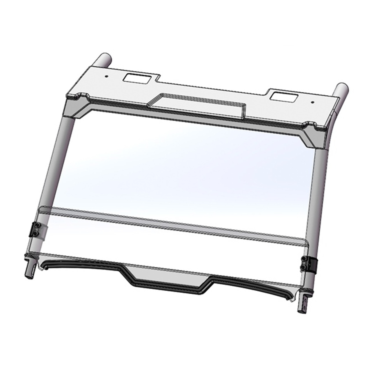 Direction 2 Short Windshield Fits Polaris - 174167