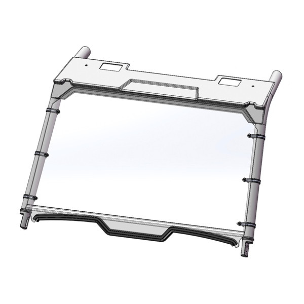 Direction 2 Full Windshield Fits Polaris - 174170
