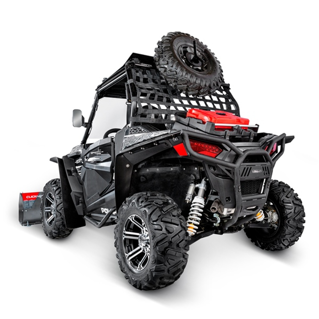 Super ATV Bumper Rear - Steel - Fits Polaris - 314288