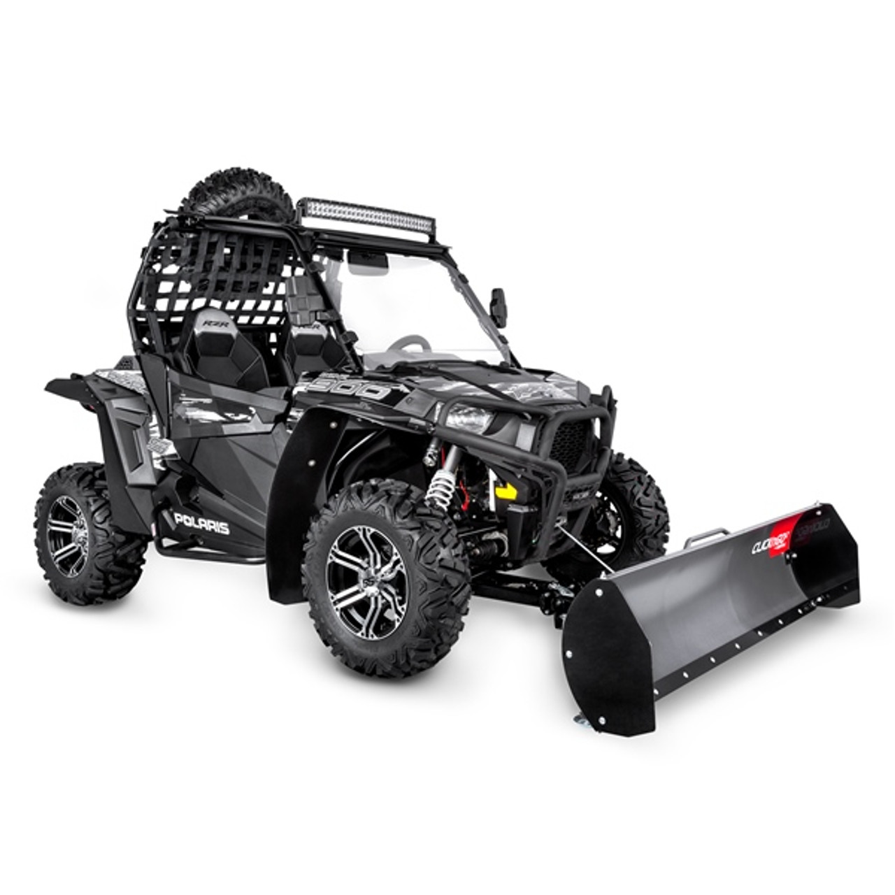Super ATV Bumper Rear - Steel - Fits Polaris - 314288
