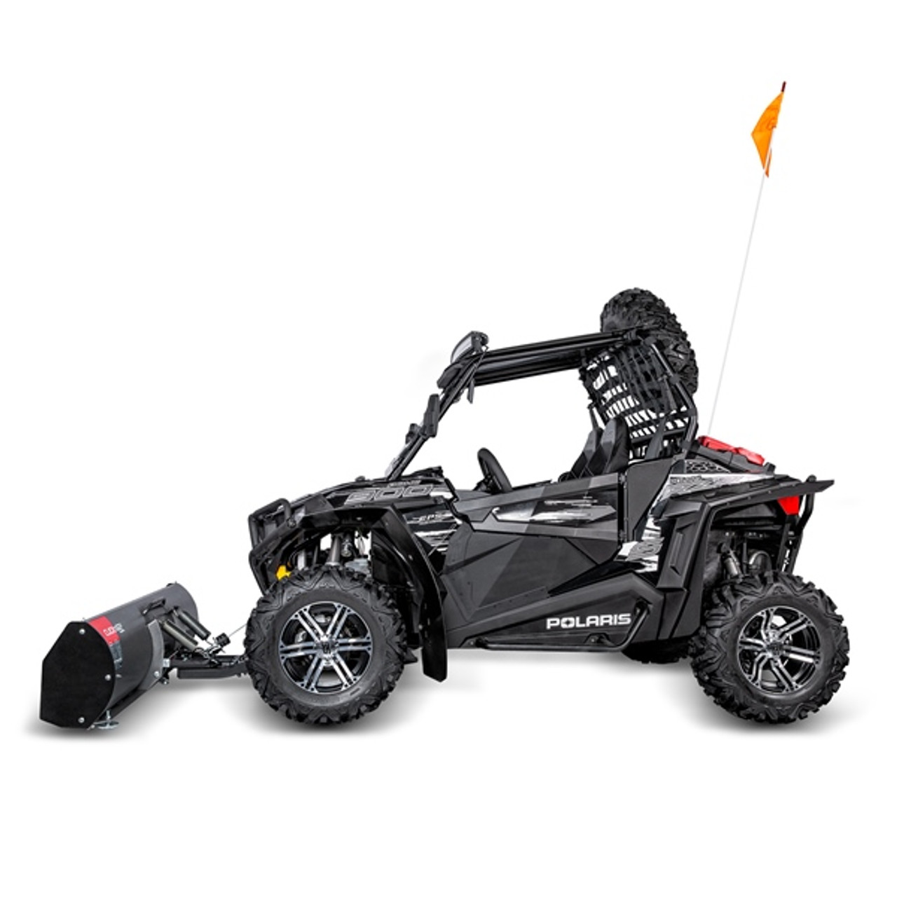 Super ATV Bumper Rear - Steel - Fits Polaris - 314288