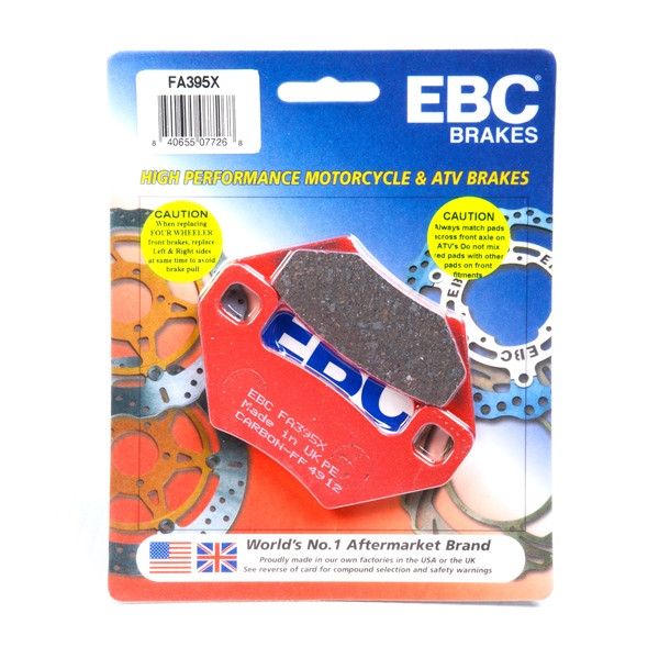 EBC  "X" Carbon Graphite Brake Pad Organic - Left, Right, Front Right, Front left, Rear Right, Rear left, Rear Outer - 077676