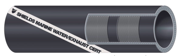 Sierra Shields Marine Exhaust/Water Hose (No Wire) - 709467