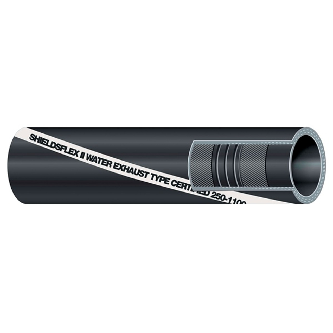 Sierra Shieldsflex II Marine Water/Exhaust Hose(w/Wire) - 709499