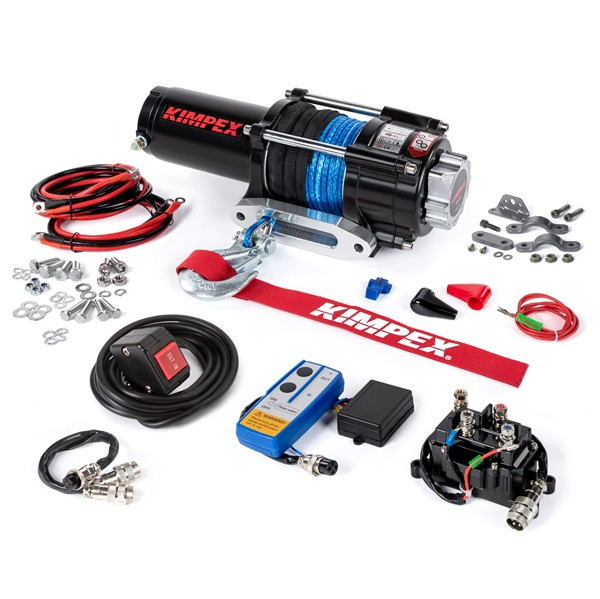 Kimpex 3500 lbs Winch IP 67 Kit, Distance Remote - 458244