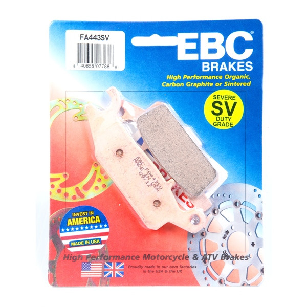 EBC  "SV" Severe Duty Brake Pad Sintered metal - Front Right, Front left, Rear Outer - 077685