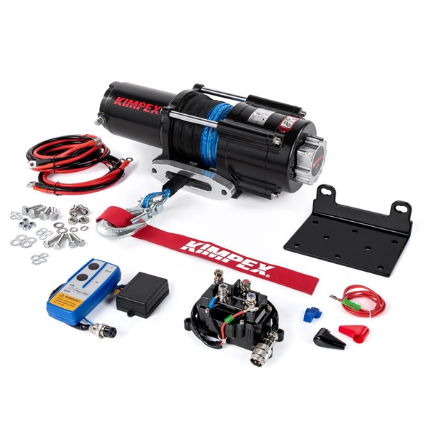Kimpex 4500 lbs Winch IP 67 Kit, Distance Remote - 458245