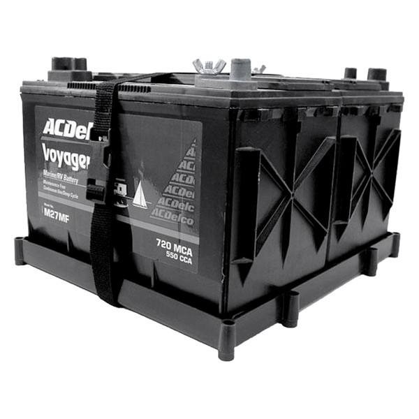 T-H Marine Dual Battery Holder Tray 27 - 710163